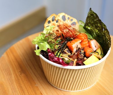 HA! Poke is cleverly catering to our morning and noon cravings