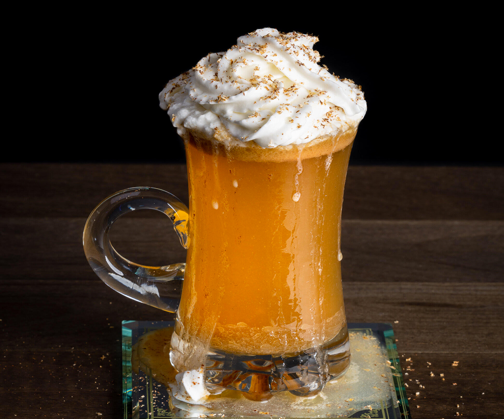 Hot buttered rum