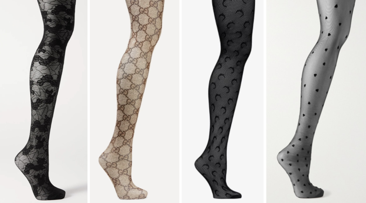 Why a good pair of patterned tights will be your wardrobe's secret