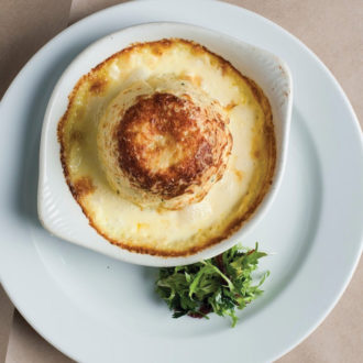 The Engine Room's simplified single-baked cheese soufflé recipe