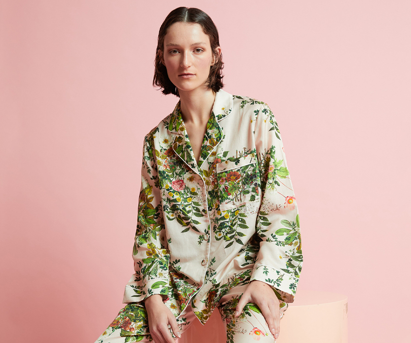 Papinelle's latest sleepwear collaboration with Karen Walker is a ...