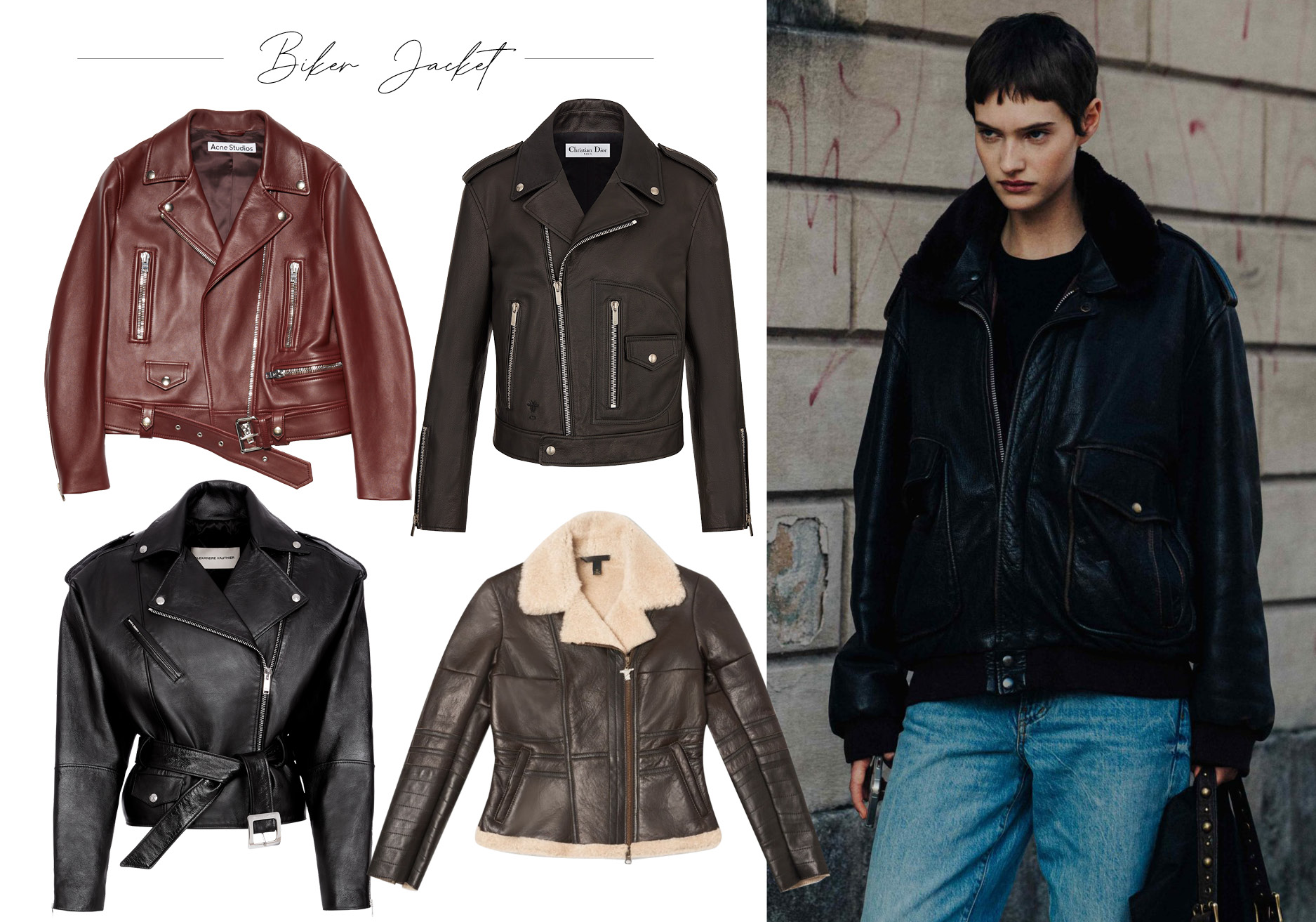 Leather layers: These are the leather jackets our editors are coveting this  season