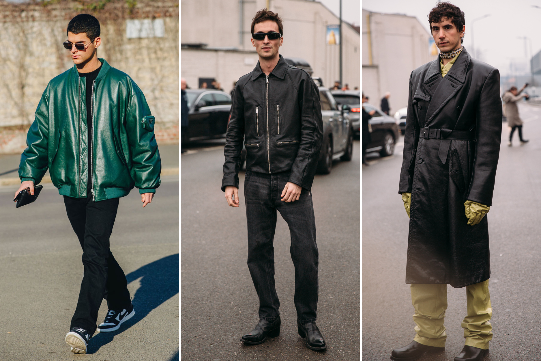 All the best new-season leather wear to add to your wardrobe