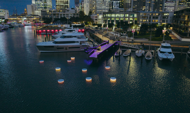 Immerse yourself in Viaduct Harbour’s incredible new audio-visual show during Matariki