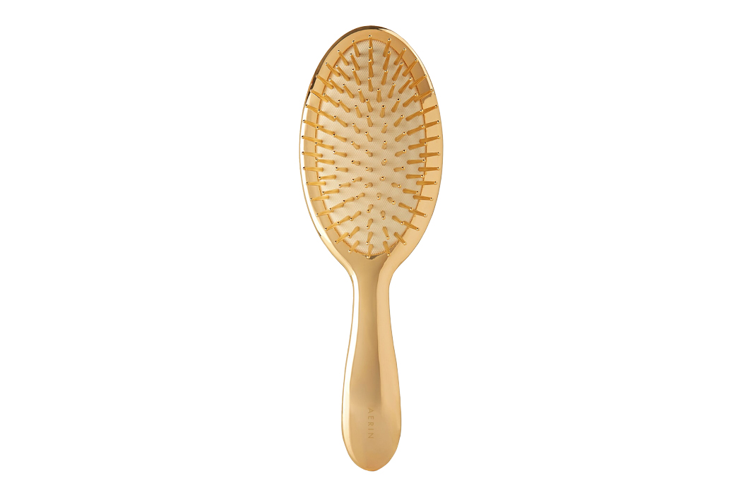 Aerin Beauty Large Gold-Tone Hairbrush