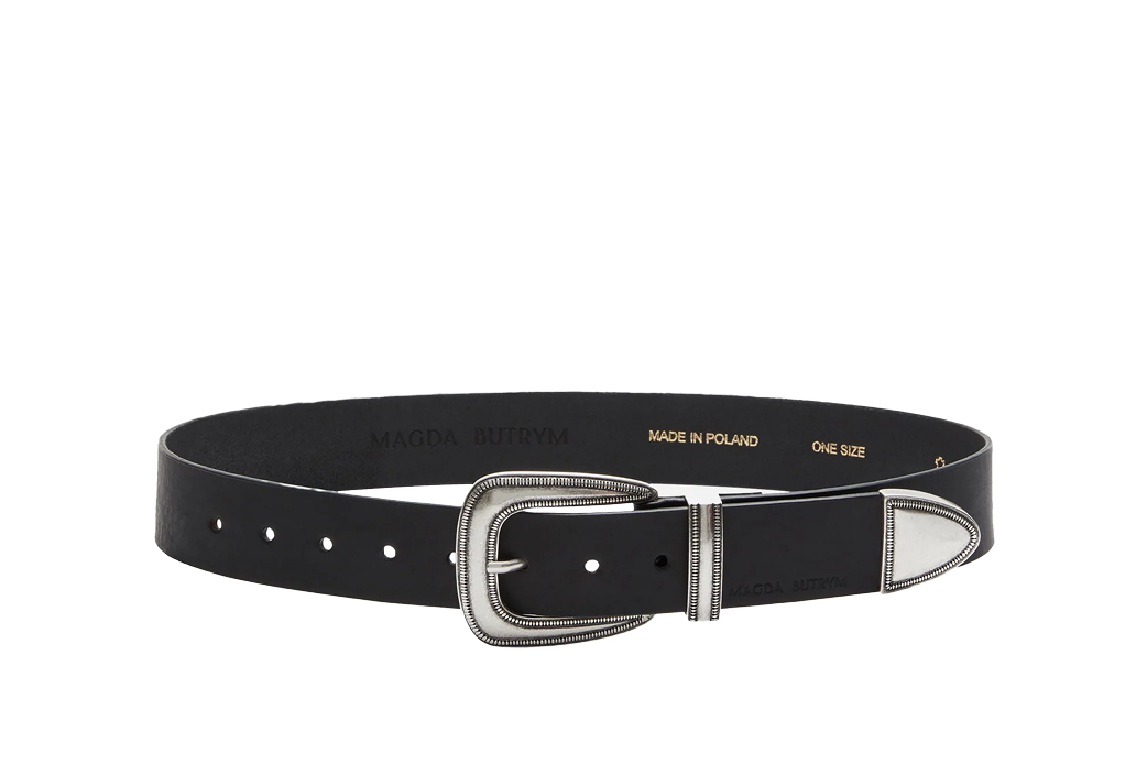 Magda Butrym Silver Buckle Belt