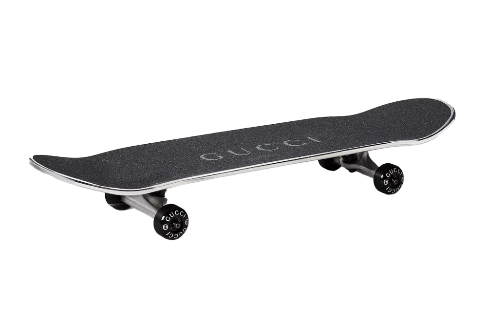 Gucci logo skateboard