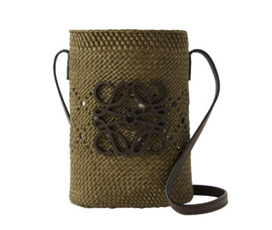 Loewe Iraca Raffia Shoulder Bag