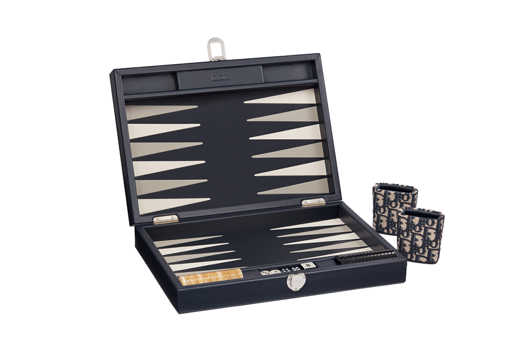 Dior Large Embroidered Backgammon