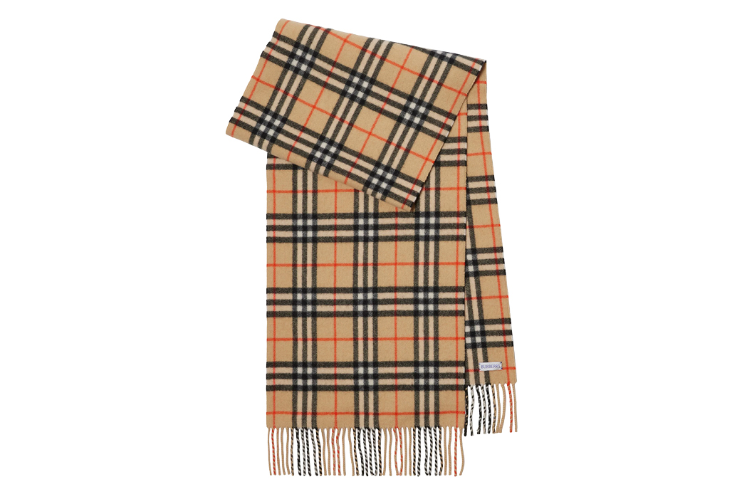 Burberry Vintage Check Cashmere Scarf