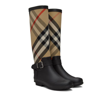 Burberry House Check Rain Boots