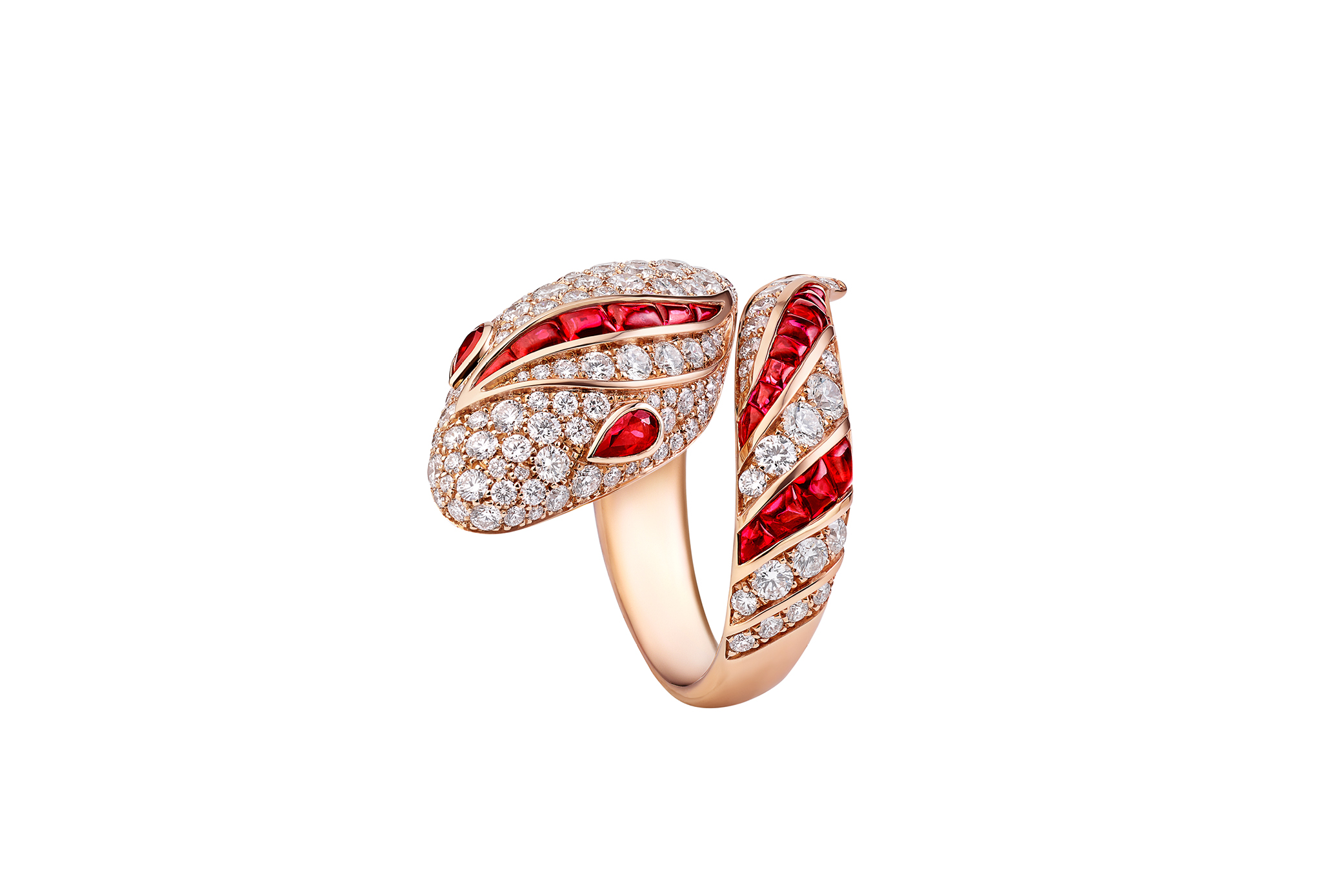 Bulgari Serpenti Ruby Ring