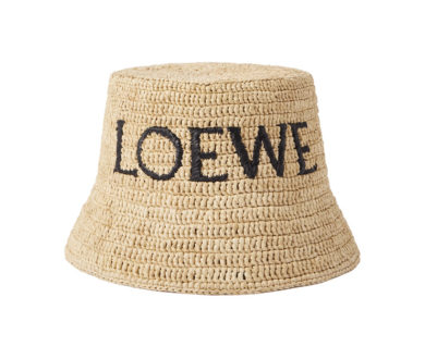 Loewe Raffia Bucket Hat