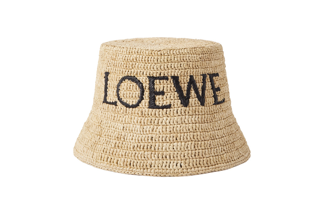 Loewe Raffia Bucket Hat