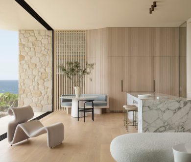 Settled on the rocky headlands of Manly’s quaint Shelly Beach, this family home by Madeleine Blanchfield Architects is a masterclass in looking ahead