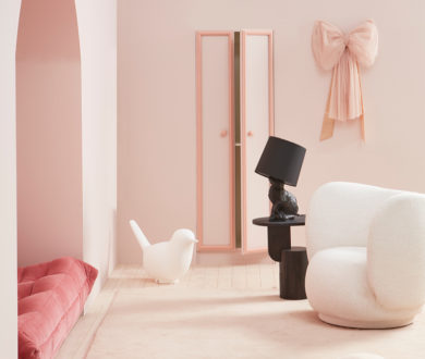 When imagining a play space to inspire creativity, lean into the timeless yet playful, feminine hues of pink