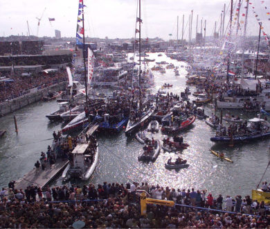 Auckland’s (un)official home of the America’s Cup — we look at Viaduct Harbour’s history with the Auld Mug