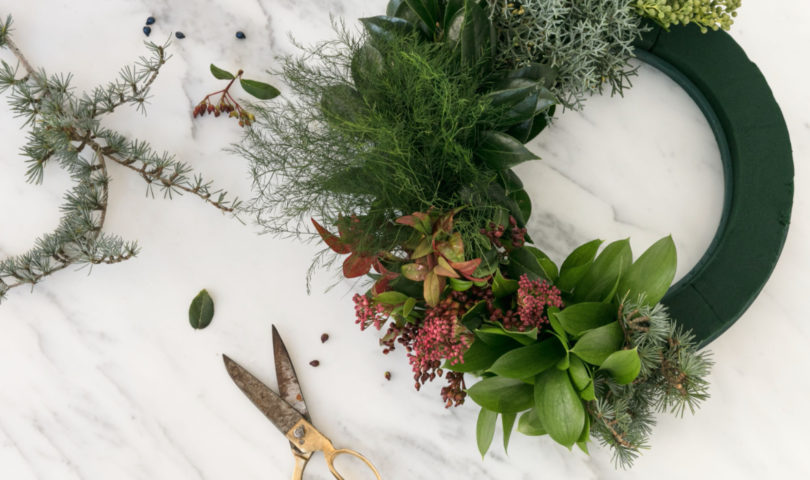 Get into the festive spirit at Azabu Mission Bay’s Christmas Wreath Workshop with Blush