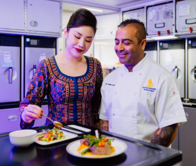 Esteemed chef Sid Sahrawat is set to elevate in-flight dining with Singapore Airlines