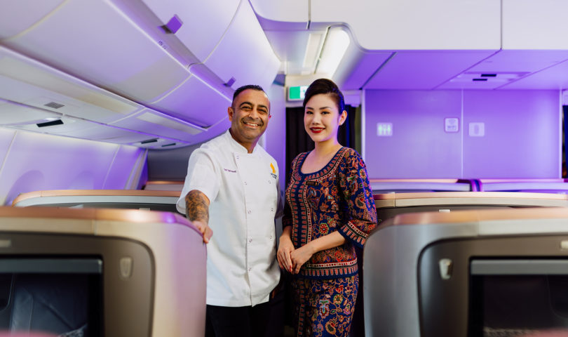 Esteemed chef Sid Sahrawat is set to elevate in-flight dining with Singapore Airlines